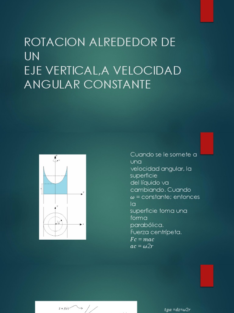 Rotacion Alrededor de Un Eje | PDF | Ciencia y matemáticas