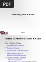 Ch.2 Number Systems and Codes