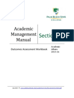 Academic Management Manual: Section L