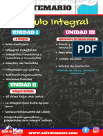 Temario Cálculo Integral PDF
