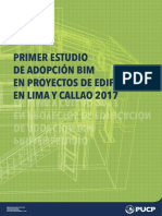 Primer Estudio de Adopción Bim en Proyectos de Edificación en Lima Y Callao 2017