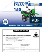MOTO Skua 150 - Manual Del Propietario PDF