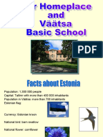 Our Homeplace Väätsa and Väätsa Basic School