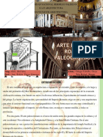 El arte romano y paleocristiano: Arquitectura, pintura y escultura
