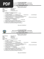 Soal Pts Desain Busana 2018