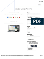 Create Your Google Account: One Account Is All You Need