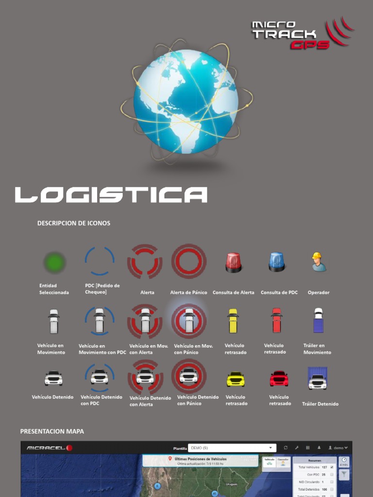 Logistica Microtrack | PDF | Archivo de computadora | Informática