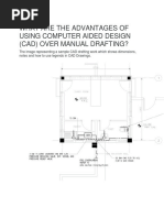 Advantages and Dis Advantages Cadd