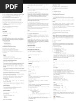 Terraform Cheat Sheet