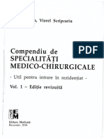 Volum I Compendiu de Specialitati Medico Chirurgicale Revizuit 2018 PDF