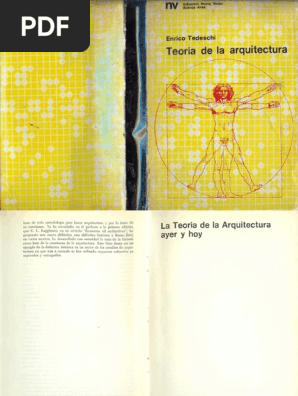 Teoria De La Arquitectura