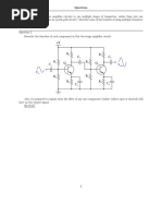 Multi Stage Amp Questions