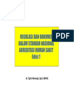 Dr. Djoti Regulasi & Dokumen Akreditasi RS