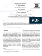 Electrochemical Properties of Sodium/pyrite Battery at Room Temperature