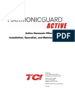 Active Harmonic Filter Installation, Operation, and Maintenance Manual