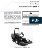 Groundsmaster 3505 - D: Service Manual