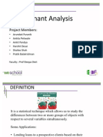 Modified Ant Analysis