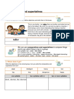 Grammar Games Comparatives and Superlatives Worksheet