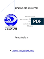 Analisis Lingkungan Eksternal IM Telkom