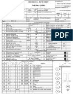 Mechanical Data Sheet For Fuel Gas Filters