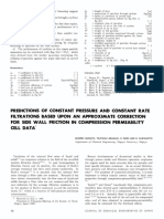 Predictions of Constant Pressure and Constant Rate Feltrations Based Upon An Approximate Correction For Side Wall Friction in Compression Permeability Cell Data"