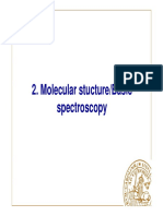 Lecture 2 Molecular Spectros PDF