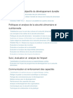 Indicateurs Des Objectifs Du Développement Durable