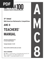 2025 AMC 10A Problem Set and Solutions | PDF | Real Number | Triangle
