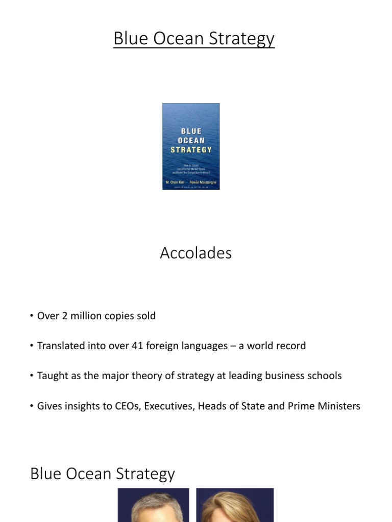 Blue Ocean Strategy Overview | PDF | Strategic Management | Business