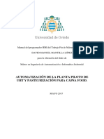 Automatización de La Planta Piloto de Uht Y Pasteurización para Capsa Food