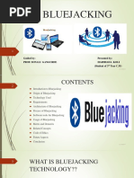 Bluejacking (PP, P4)