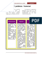 Qué Podemos Licenciar: Elaboracion de Documentos D.A: DNFR