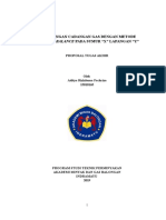 Laporan Proposal Tugas Akhir Aditya Rizkitama Fachriza Akamigas Balongan