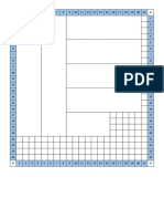 Tabla para Graficar Melamina