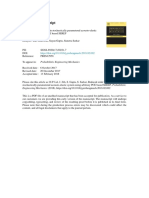 Reduced order modelling in stochastically parametered acousto-elastic system using arbitrary PCE based SEREP