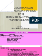 Pencegahan Dan Pengendalian Infeksi (PPI) : Di Rumah Sakit Maupun Fasyankes Lainnya