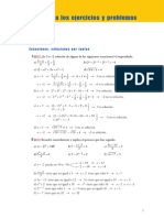 Matematicas Resueltos (Soluciones) Ecuaciones 1º y 2º Grado-2 Parte 3º ESO