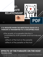 Lec 3 Host-Parasite Relationship