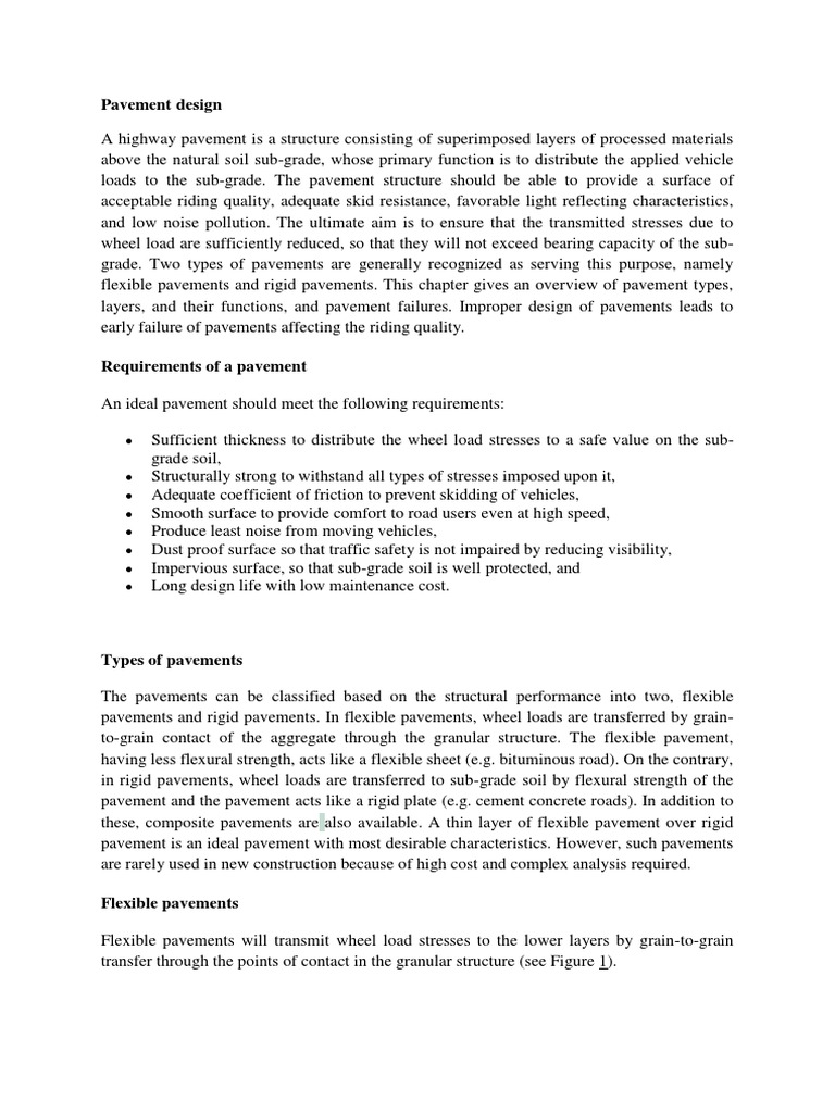 Pavement Design | PDF | Road Surface | Young's Modulus