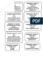 Penomoran Dokumen Siap