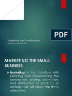 Marketing The Small Business