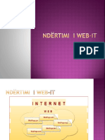 Ndërtimi I Web-It