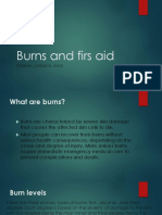 Burns and Firs Aid