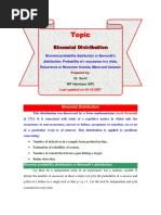 3.binomial Distribution