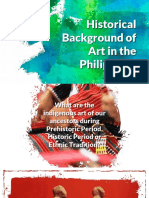 Historical Background of Art in The Philippines