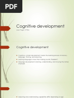 Cognitive Development 1