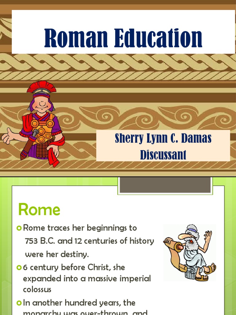 Overview of Roman Education System | PDF | Ancient Rome | Rhetoric