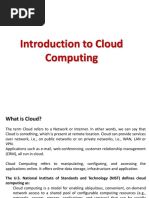 Cloud Computing - Unit 1