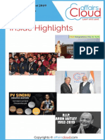 Current Affairs Study PDF - August 2019 by AffairsCloud PDF