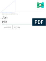 Background Report on Jian Pan